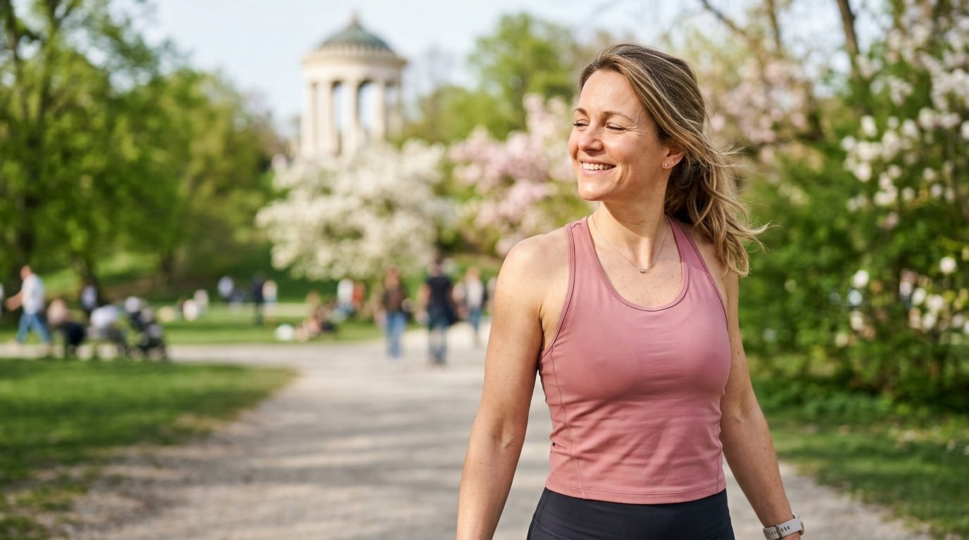 entdecken Sie 6 einfache Dehnübungen für einen verletzungsfreien Trainingsstart im Frühling nach dem Winter