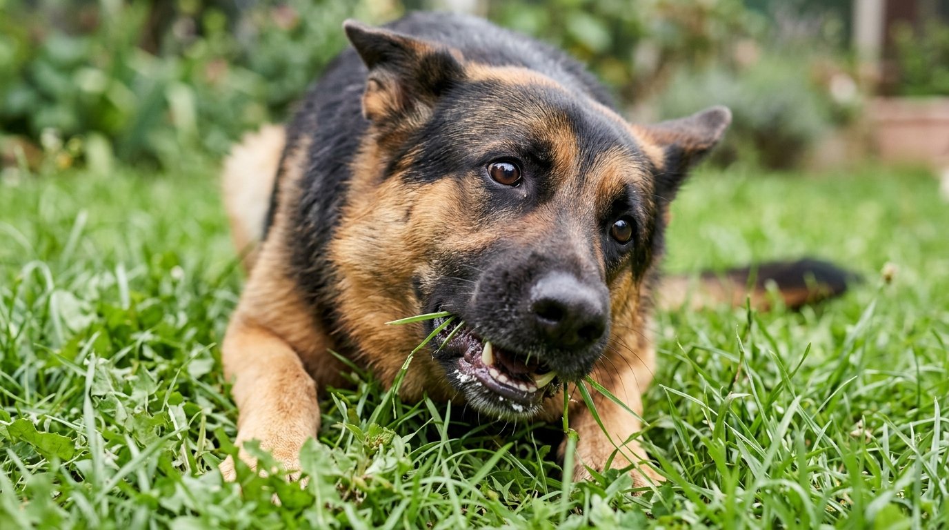 entdecken Sie, warum Ihr Hund plötzlich Gras frisst und was dieses Verhalten wirklich bedeutet statt nur der Reinigung